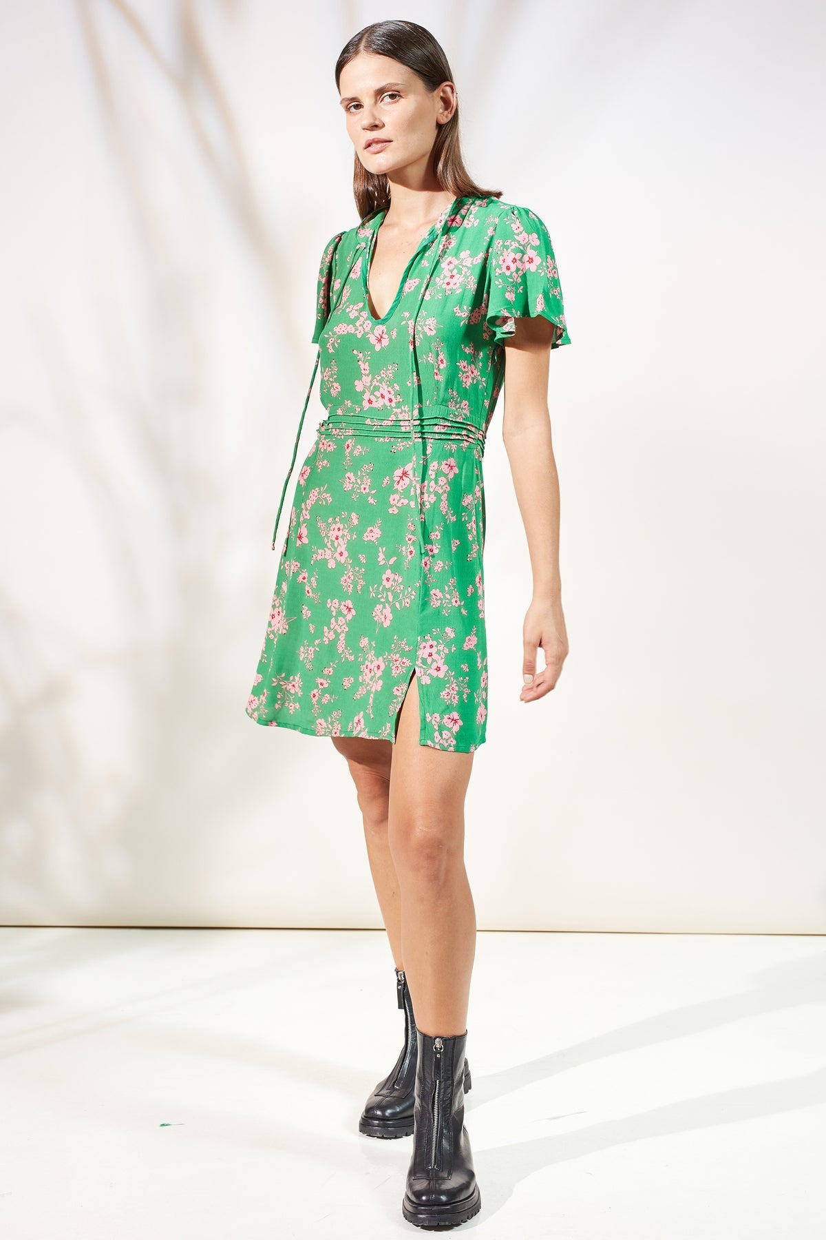 Elysian Collective Rue Stiic Belle Mini Dress Vive La Fleur 