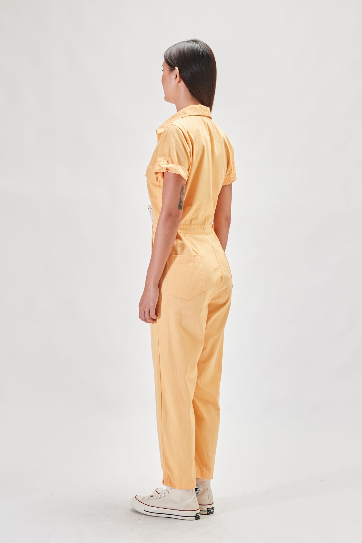 Elysian Collective Rue Stiic Bintēji Worksuit Apricot