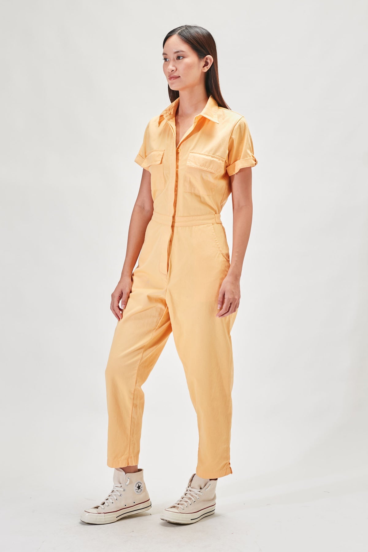 Elysian Collective Rue Stiic Bintēji Worksuit Apricot