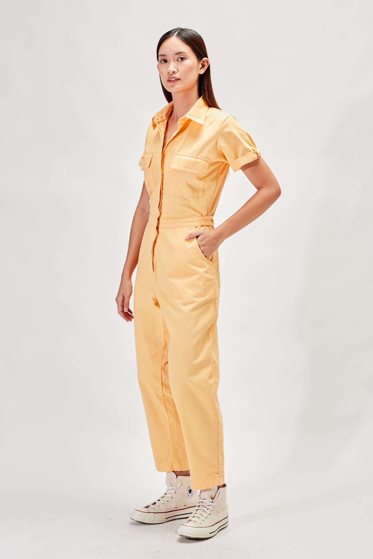 Elysian Collective Rue Stiic Bintēji Worksuit Apricot