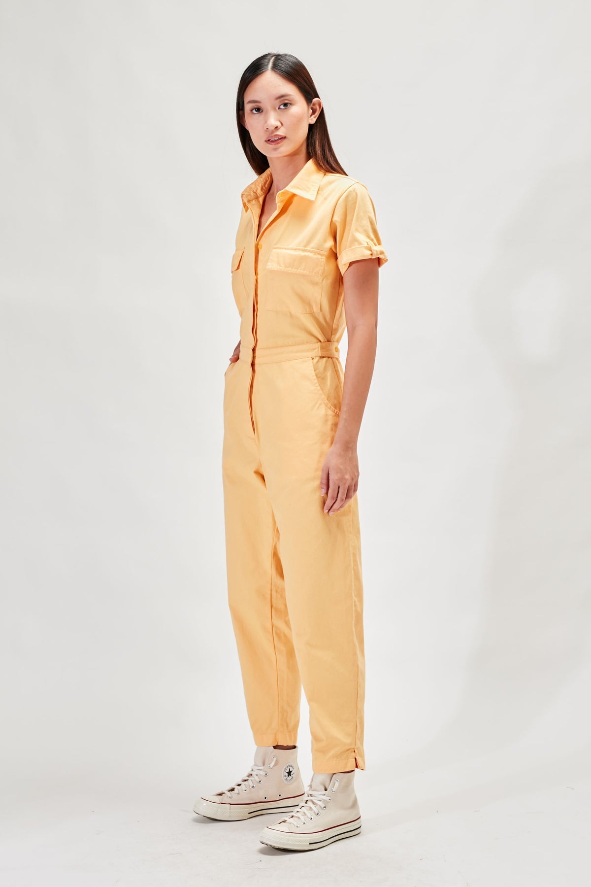 Elysian Collective Rue Stiic Bintēji Worksuit Apricot