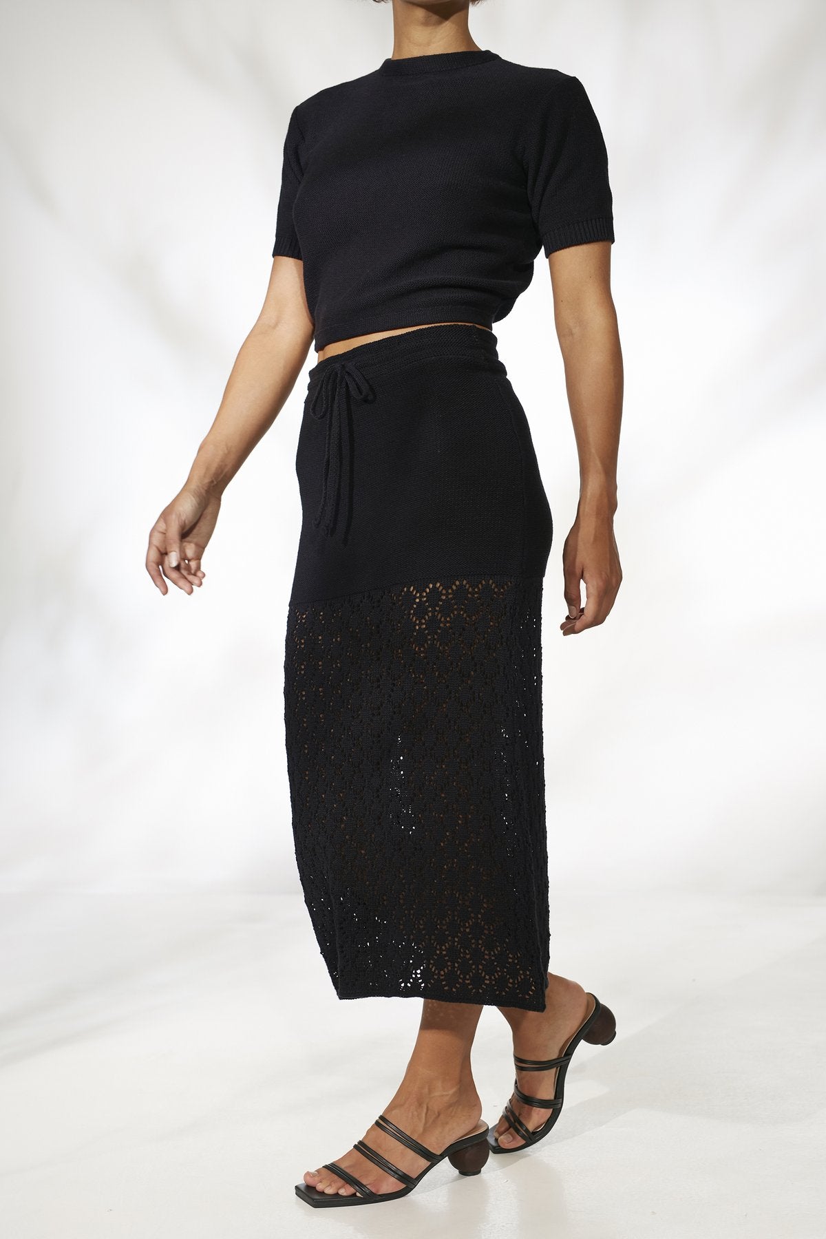 Elysian Collective Rue Stiic Elina Knit Black