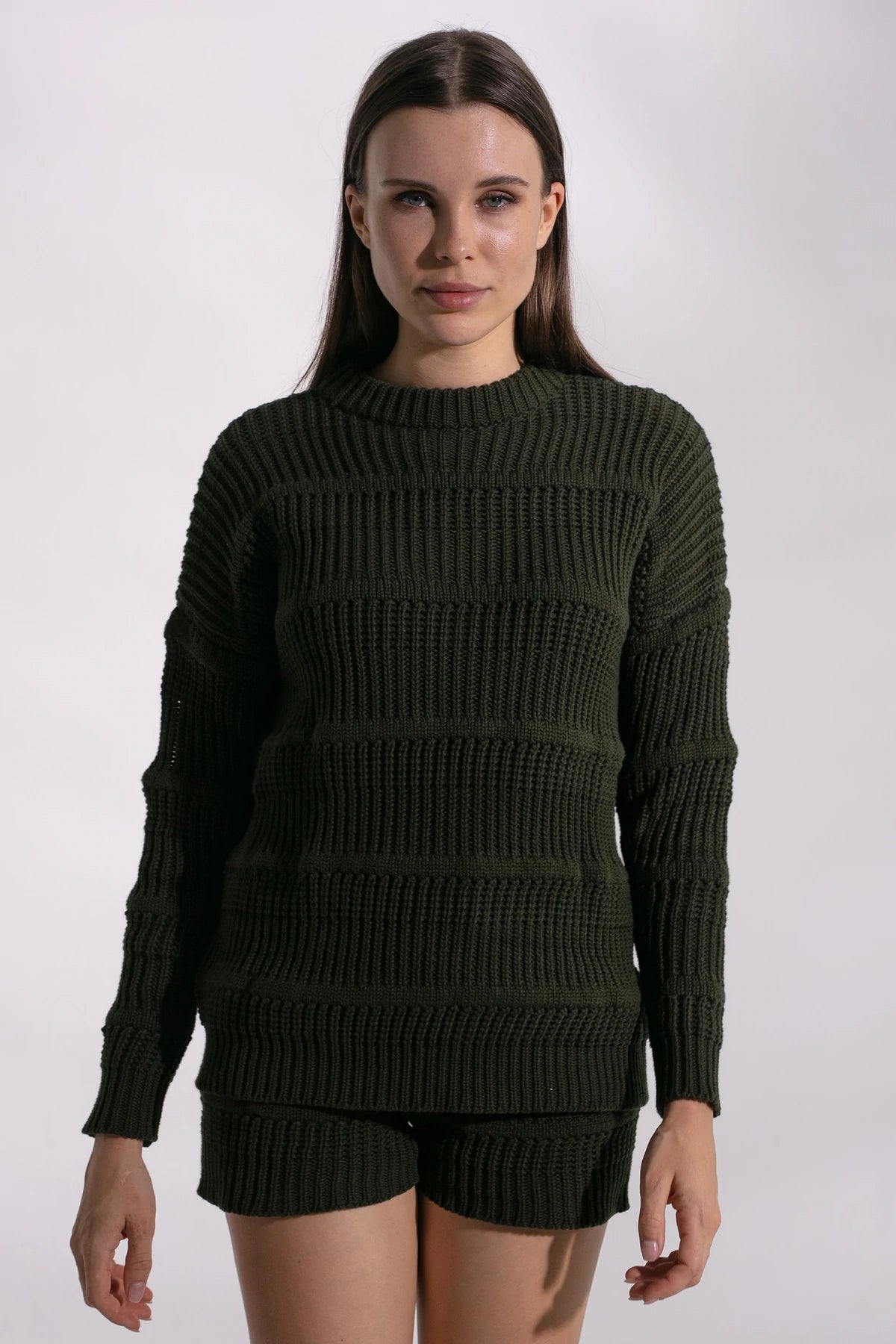 Elysian Collective Rue Stiic Elisa Jumper Olive