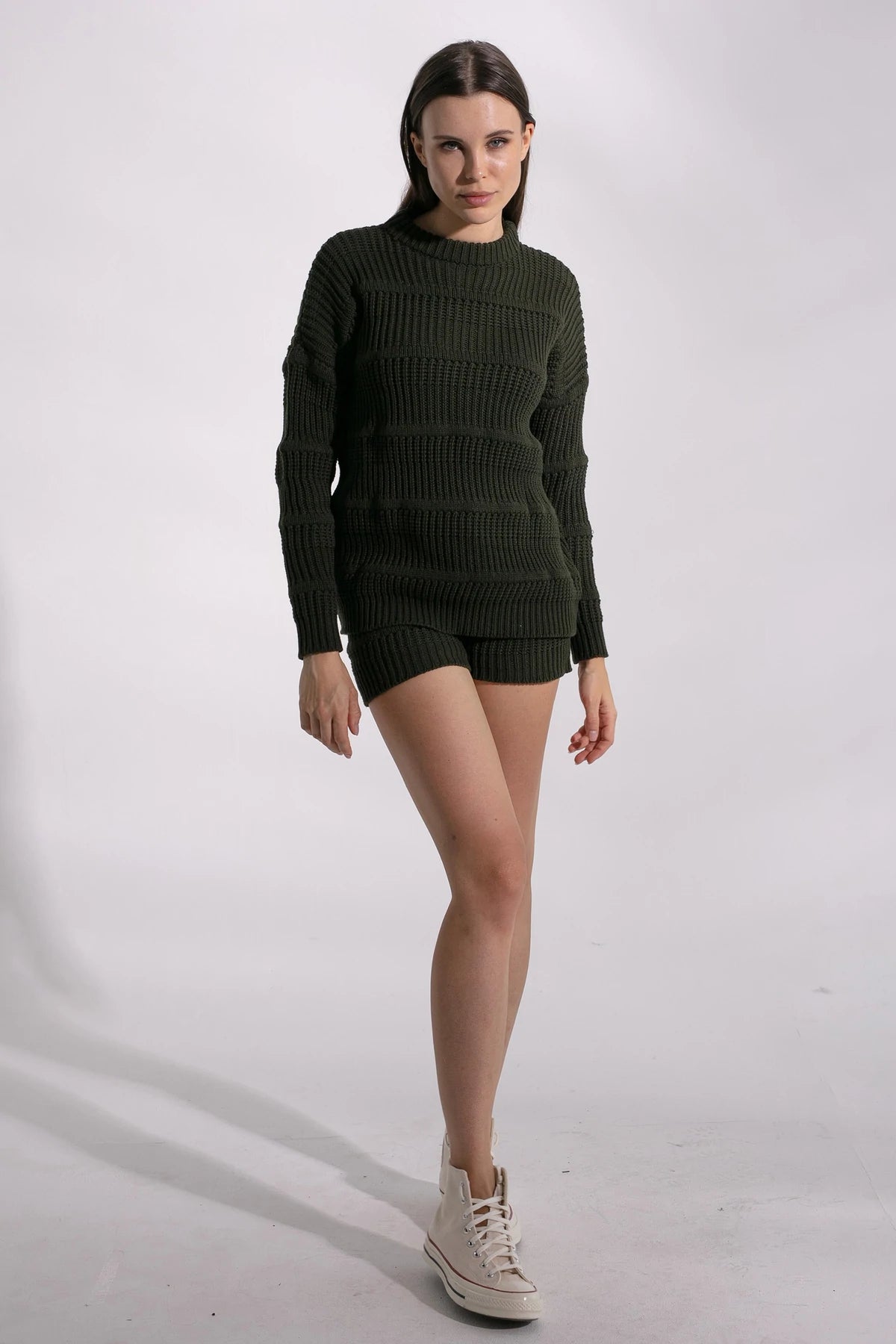 Elysian Collective Rue Stiic Elisa Jumper Olive