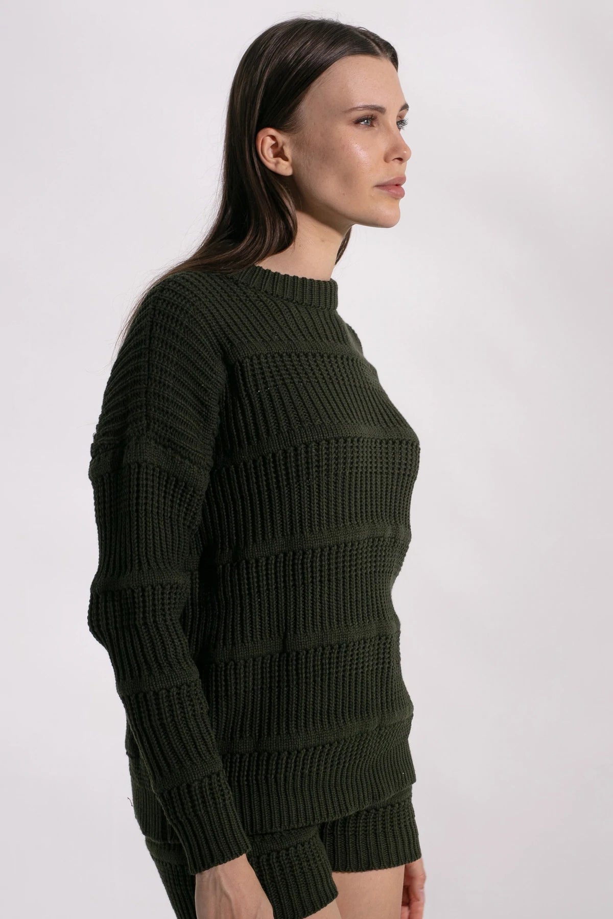 Elysian Collective Rue Stiic Elisa Jumper Olive