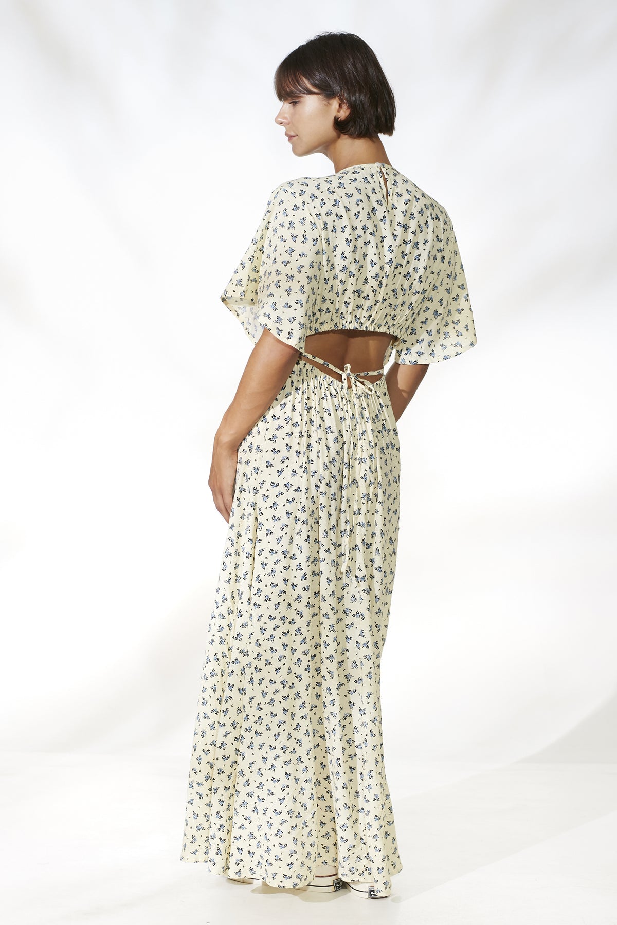 Elysian Collective Rue Stiic Ellis Maxi Dress Ditsy Allie Floral