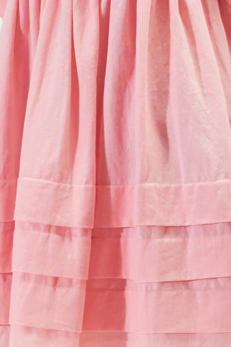 Elysian Collective Rue Stiic Lila Mini Dress Blush Rose