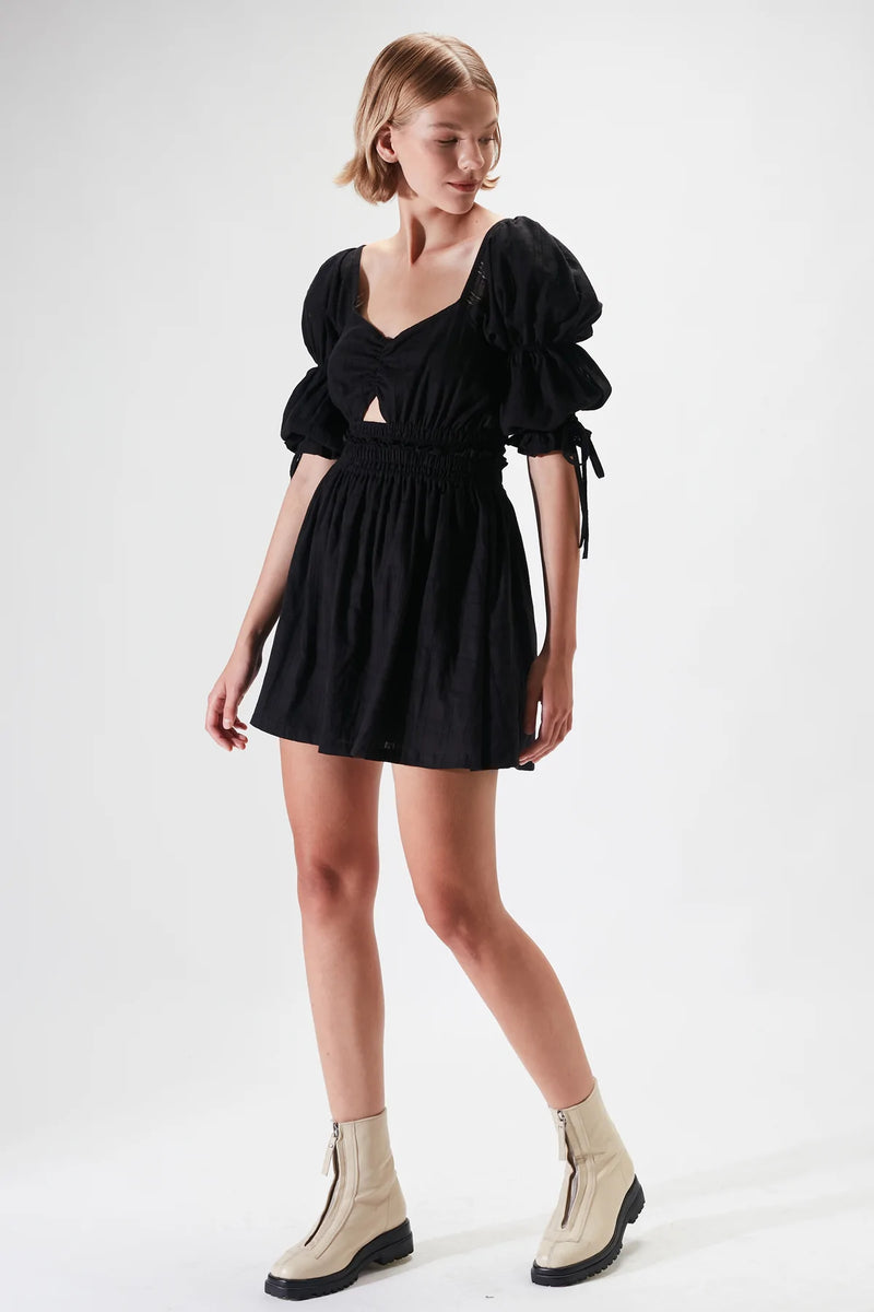 RUE STIIC - Nyla Mini Dress (Black)