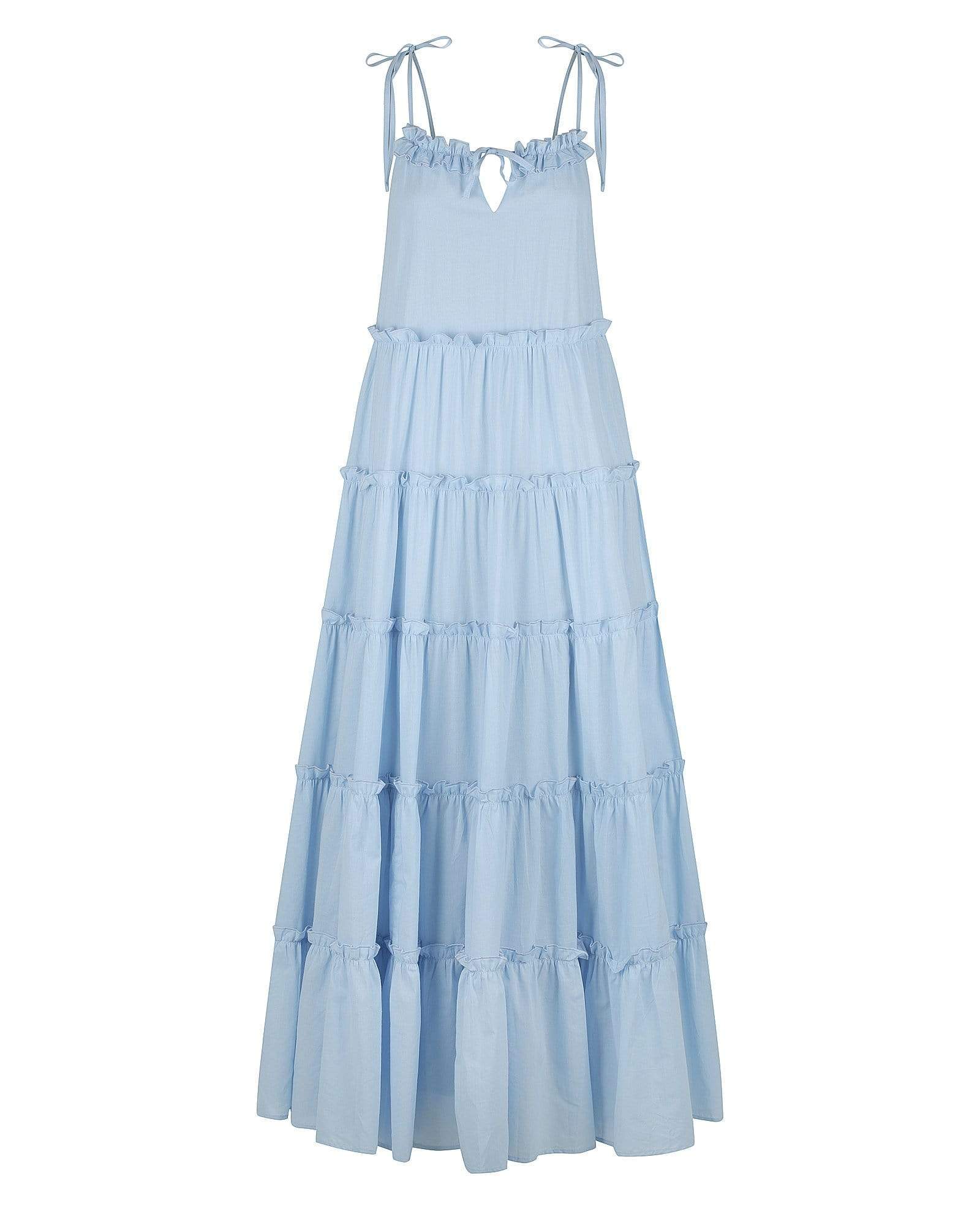 Elysain Collective Charlie Holiday Senorita Dress Sky Blue 