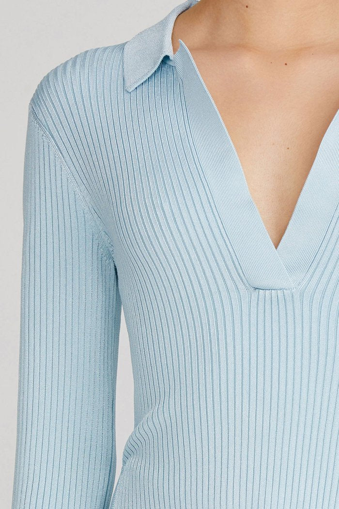 Elysian Collective Significant Other Sofia Knit Top Sky BlElysian Collective Significant Other Sofia Knit Top Sky Bl