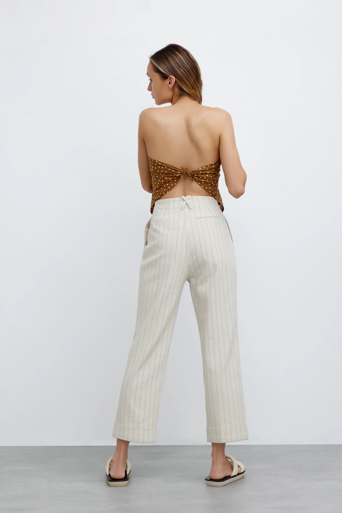 Elysian Collective Significant Other Emery Pant Natural Stripe