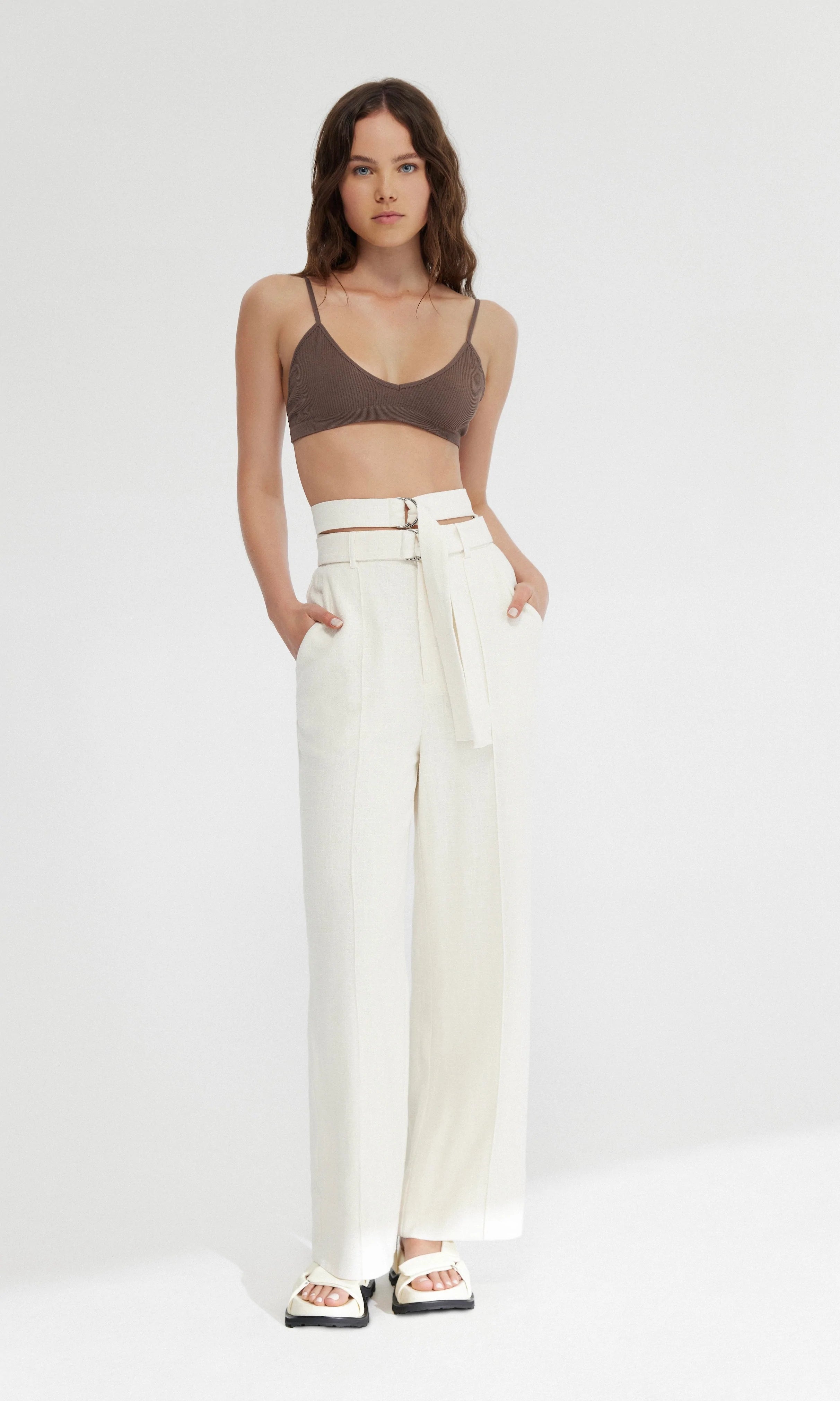 Elysian Collective Significant Other Lilah Pant Cream