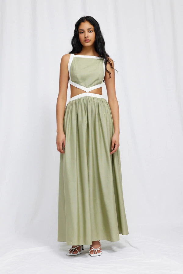 Elysian Collective Significant Other Marino Dress Sage