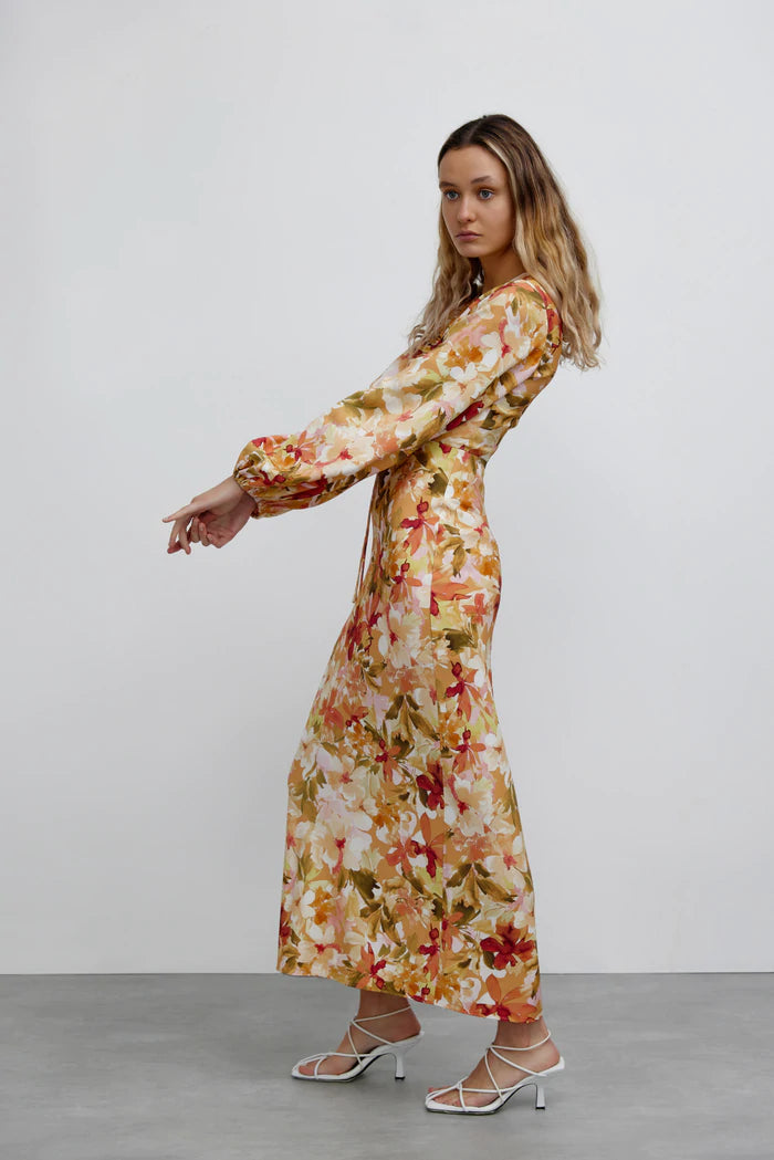 Elysian Collective Significant Other Lucia Dress Watercolour Floral