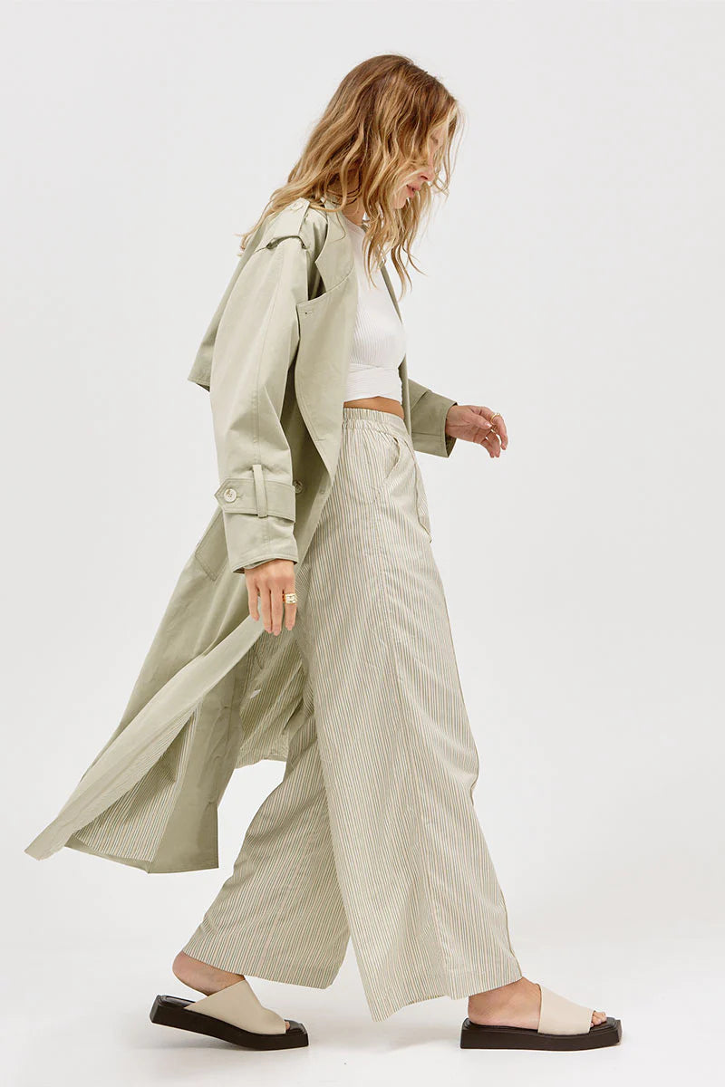 Elysian Collective Sovere Studio Agency Trenchcoat Melon