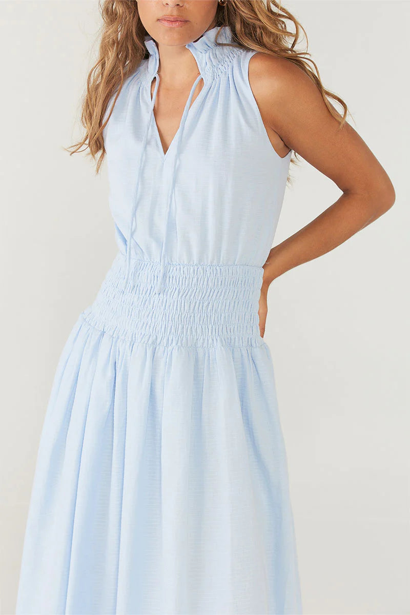 Elysian Collective Sovere Studio Assure Midi Dress Ice Blue