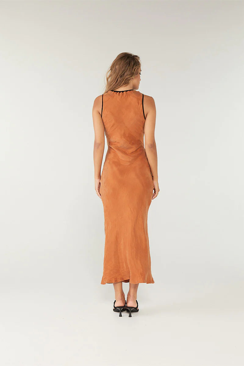 Elysian Collective Sovere Studio Encore Dress Copper