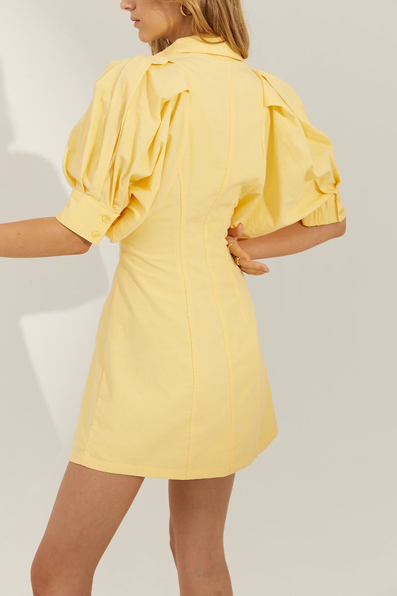 Elysian Collective Sovere Studio Hush Shirt Dress Butter