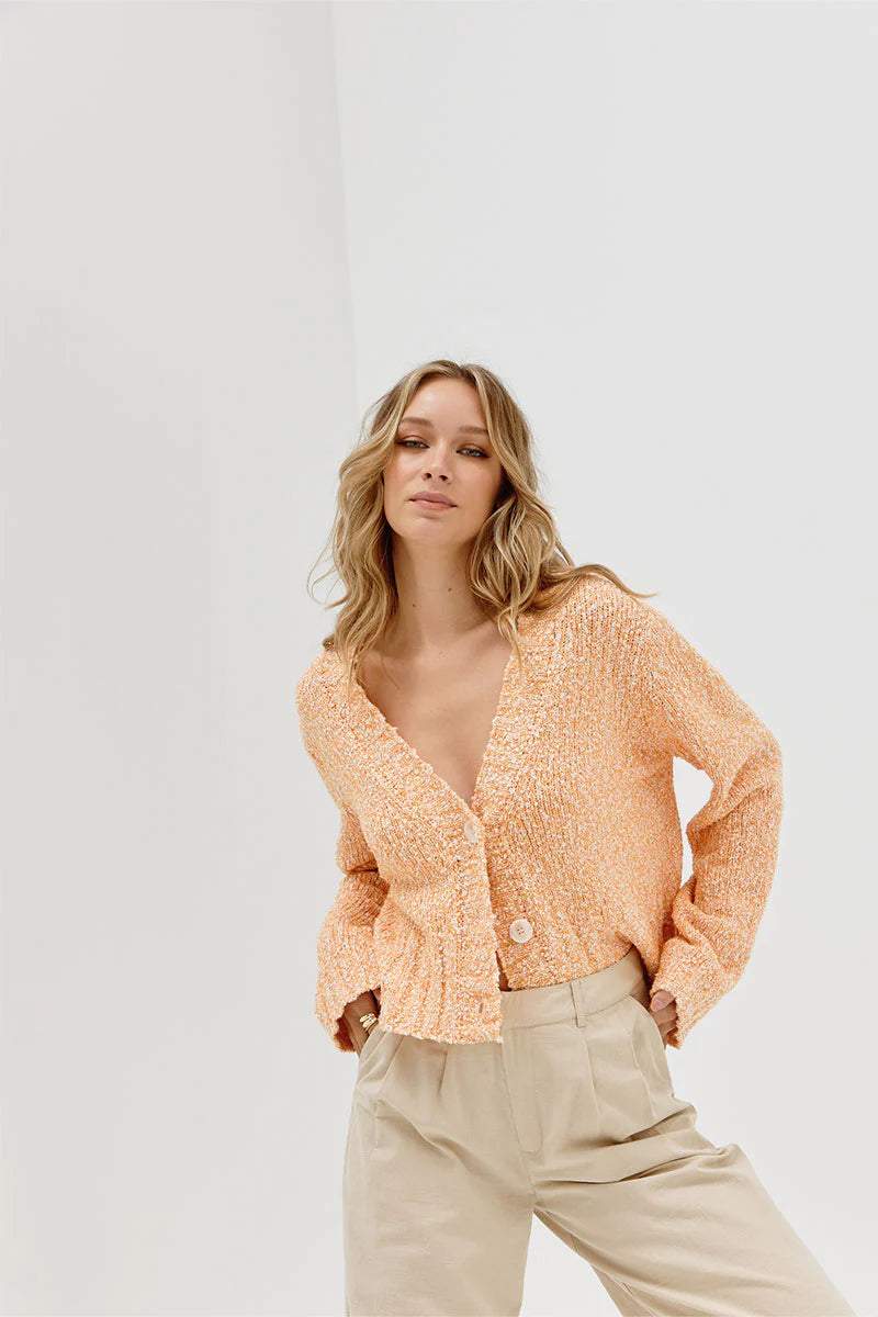 SOVERE / STUDIO - Inverse Crop Cardi (Mandarin)