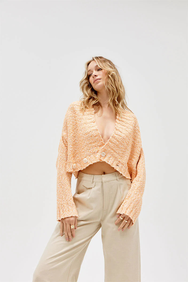 SOVERE / STUDIO - Inverse Crop Cardi (Mandarin)