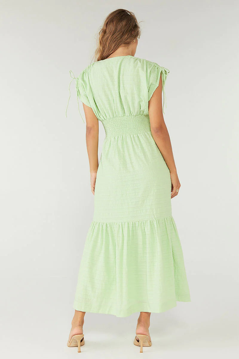 Elysian Collective Sovere Studio Lucid Midi Dress Lime