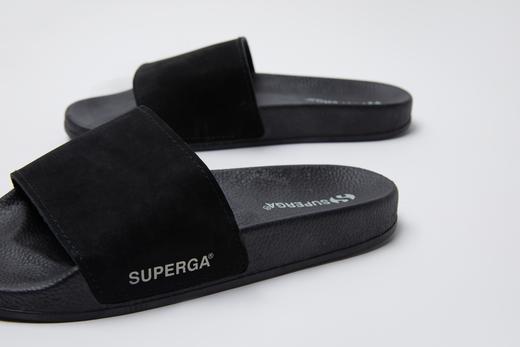 Elysian Collective Superga 1908 Slide Black