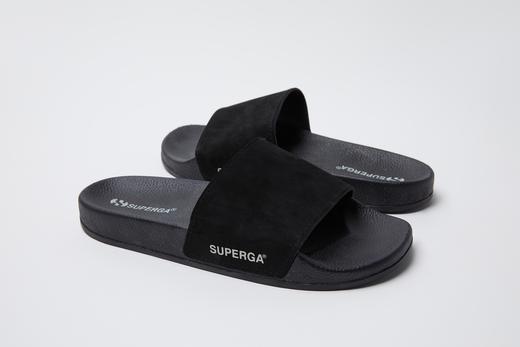 Elysian Collective Superga 1908 Slide Black