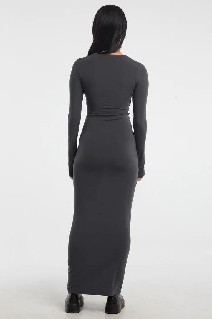 THE LINE BY K - Calli Dress (Deep Grey)