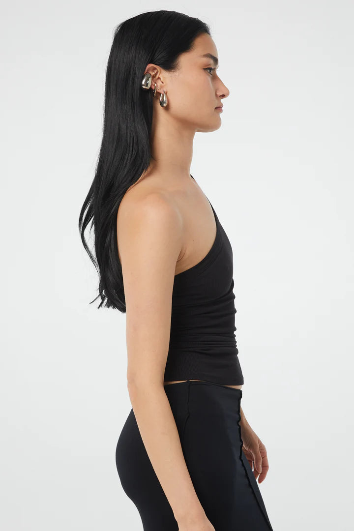 Elysian Collective The Line By K Driss Tank Black
