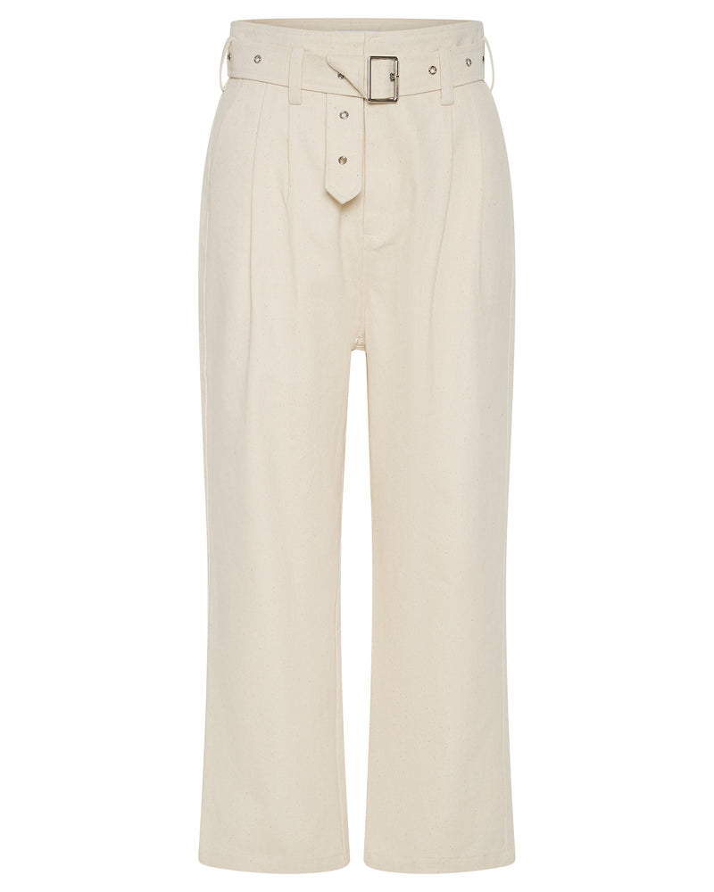 Elysian Collective Third Form Buckle Up Trouser Natural