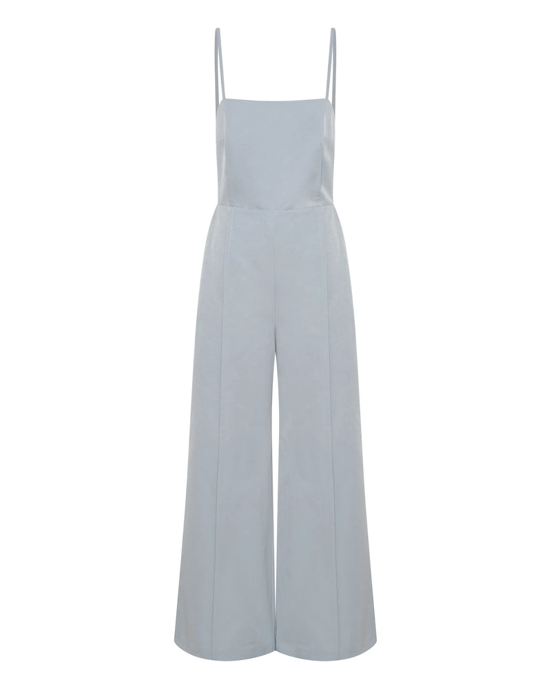 Elysian Collective Third Form Line Through Jumpsuit Dusty Blue