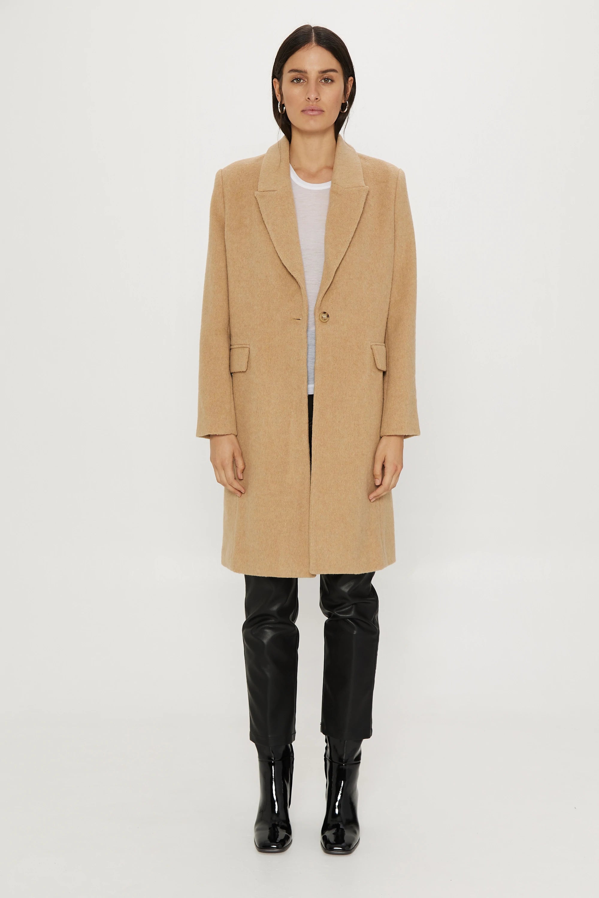 Elysian Collective Third Form New Classic Coat Oat