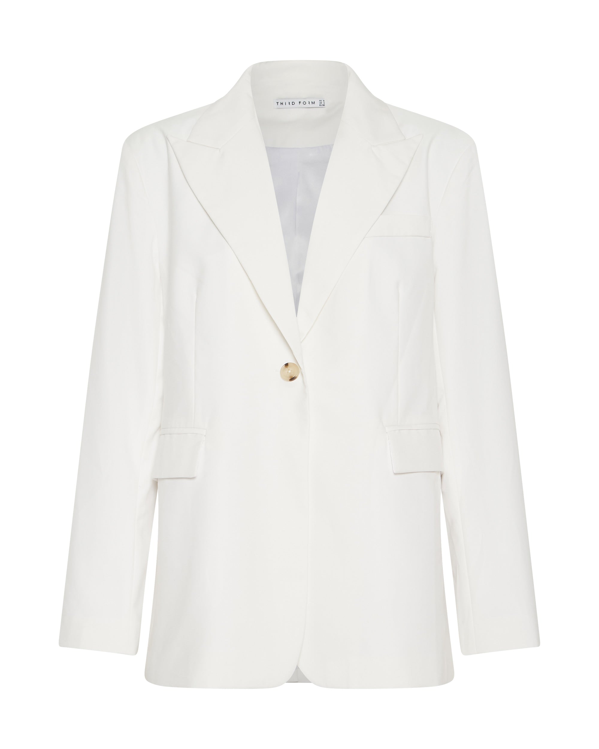 Elysian Collective Third Form Power Player Mens Blazer Cream