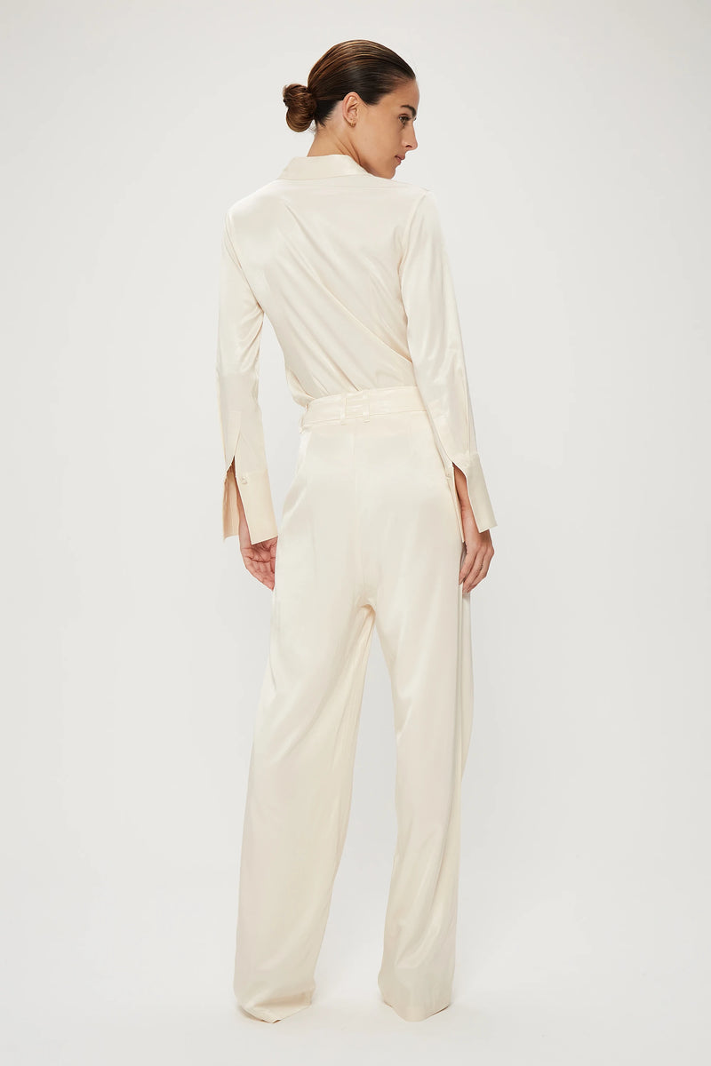 Elysian Collective Third Form Under Current Tailored Trouser Cream