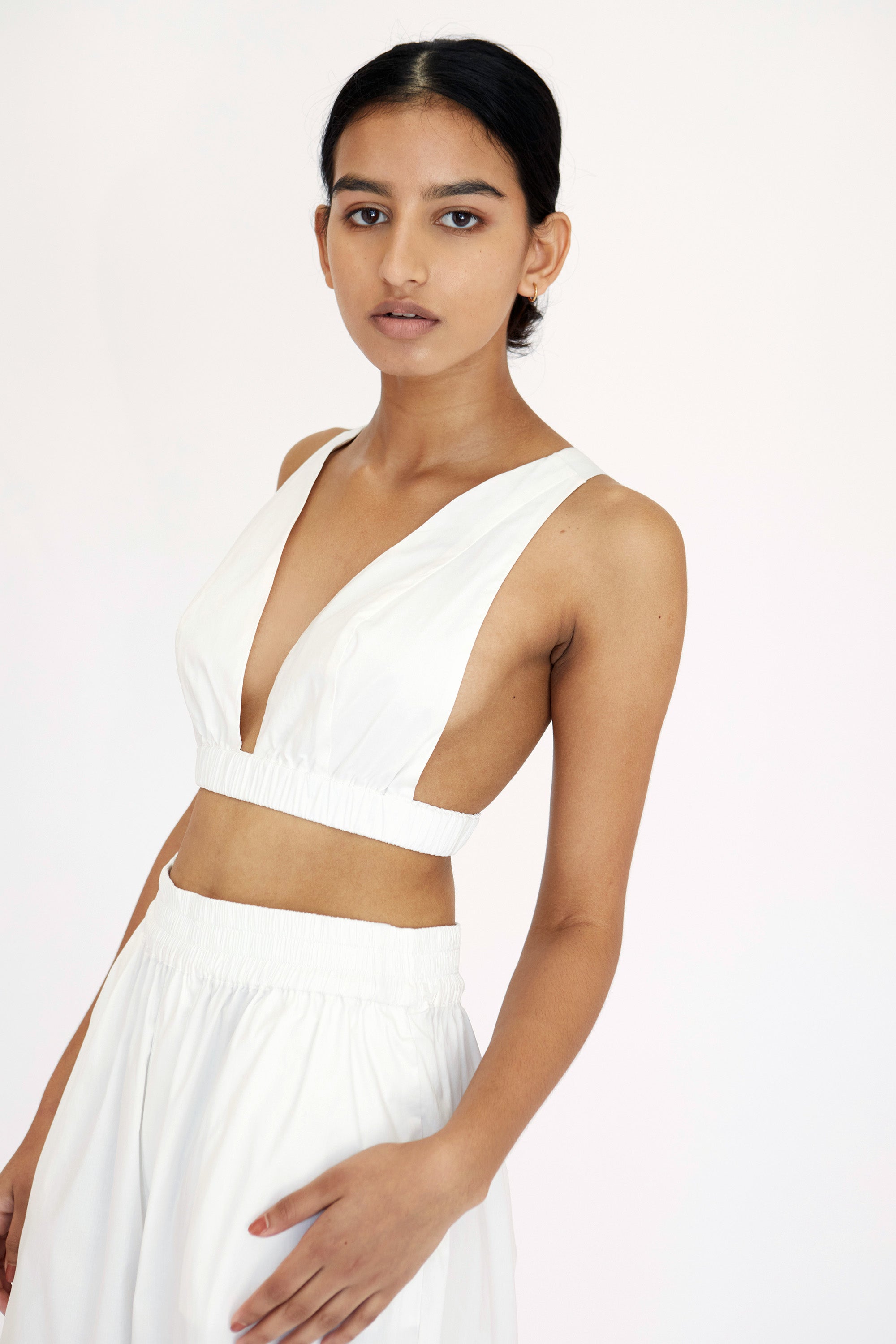 Elysian Collective Third Form Wonderer Bralet White