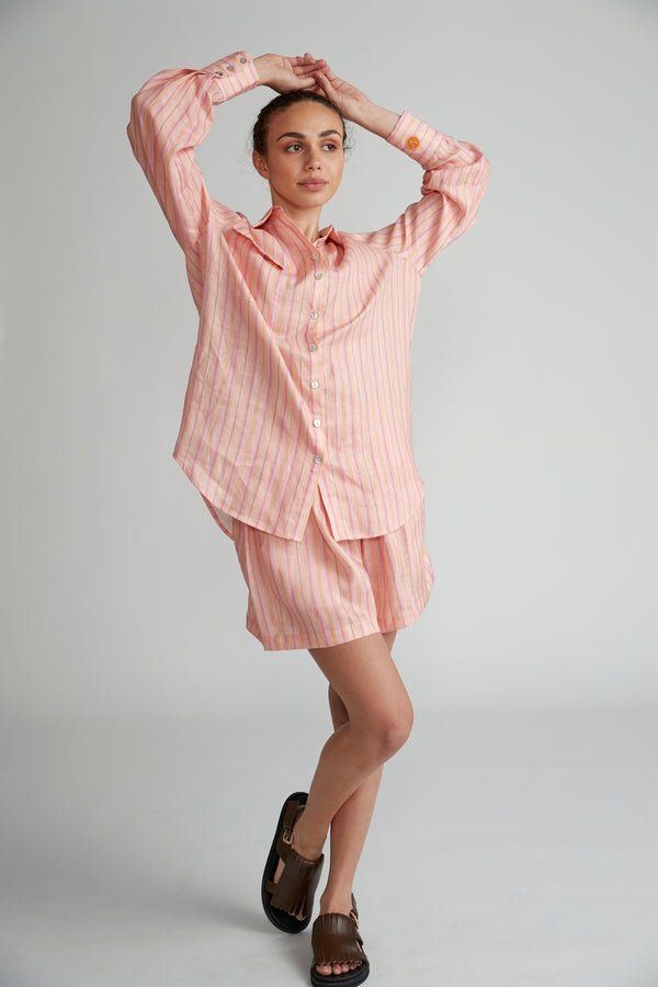 Elysian Collective Versify Bobbi Stripe Shirt