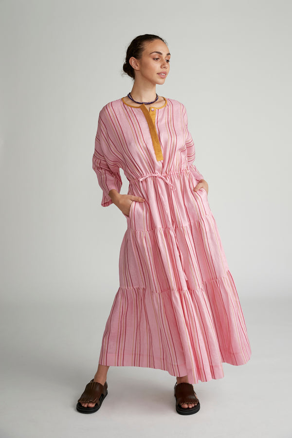 Elysian Collective Versify Keri Stripe Dress