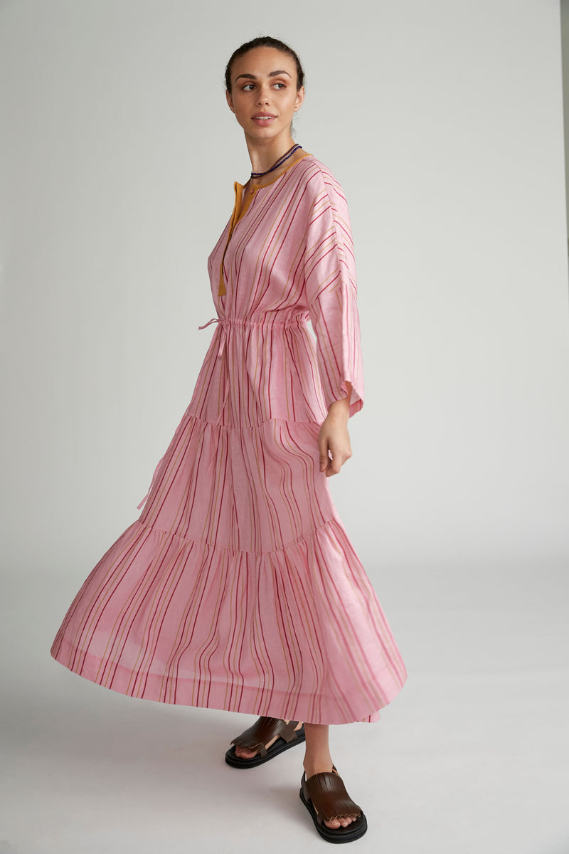 Elysian Collective Versify Keri Stripe Dress