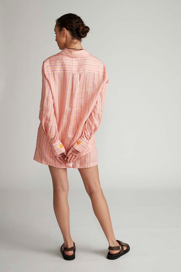 Elysian Collective Versify Sunny Stripe Shorts