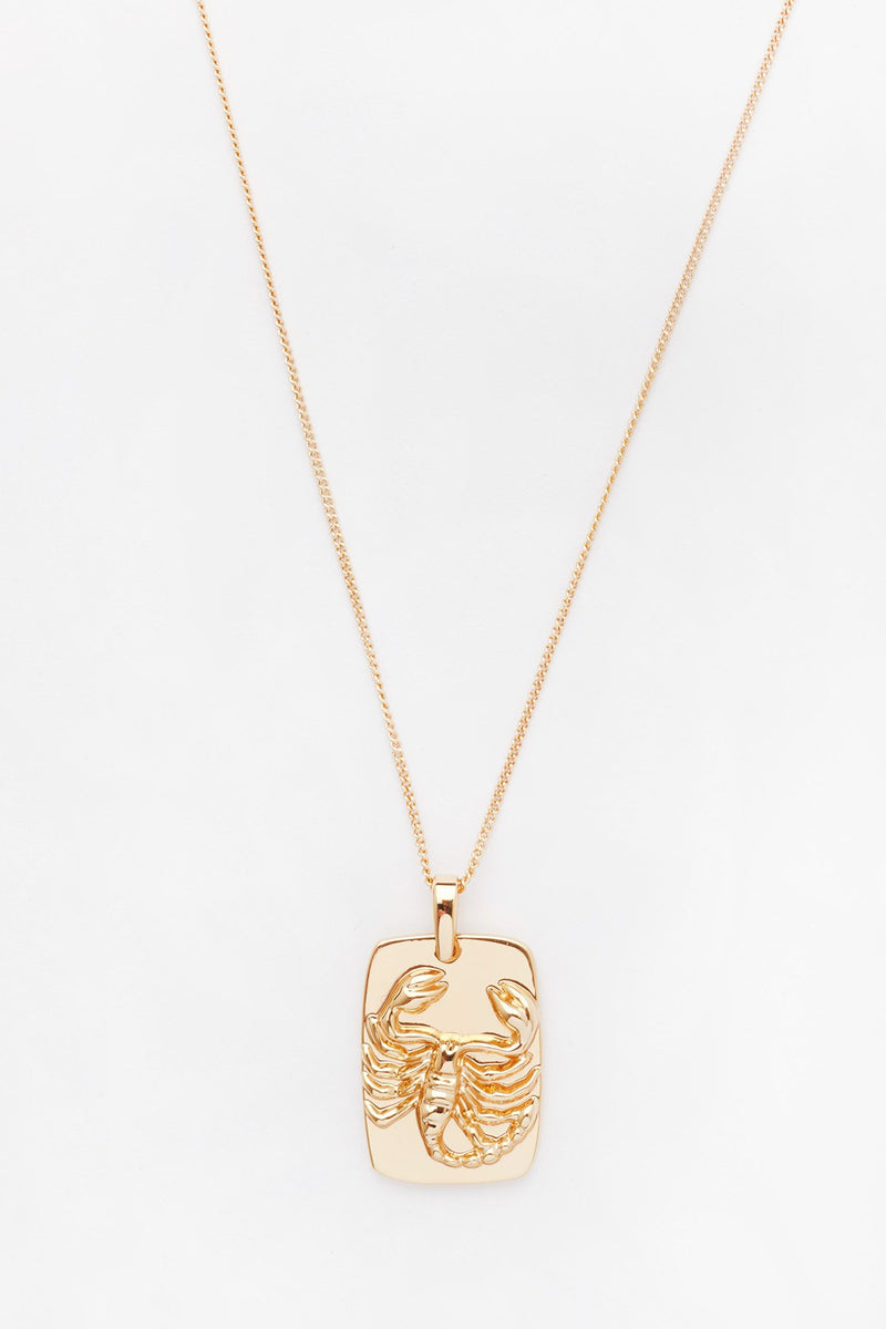 Reliquia - Zodiac Scorpio Gold Pendant