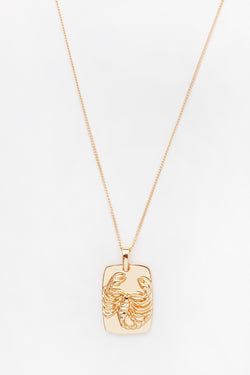 Reliquia - Zodiac Aquarius Gold Pendant