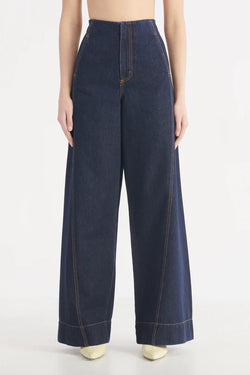 Elysian Collective Nobody Denim Jeanie Tailored Trouser Moody Blue