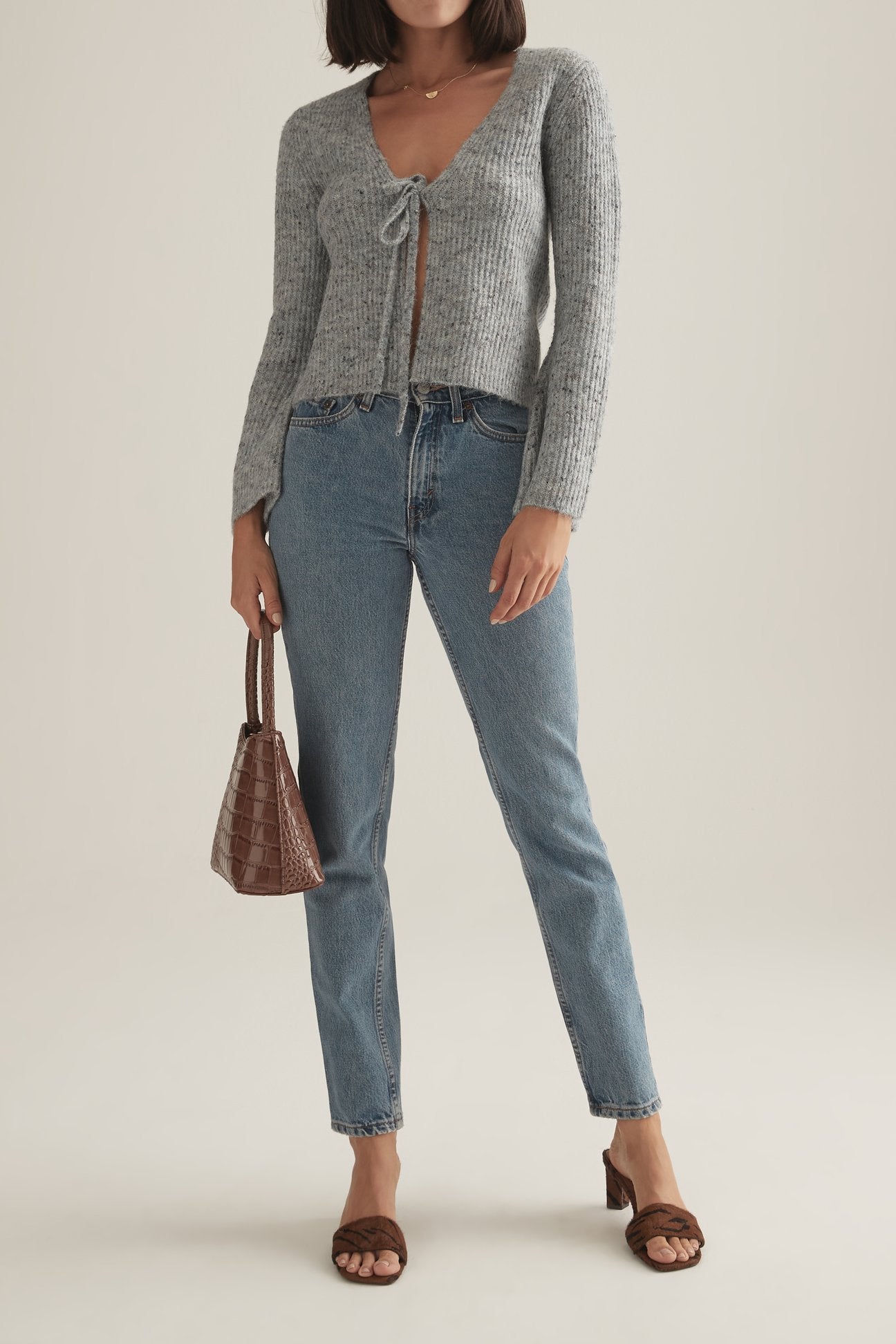 OWNLEY - Bindi Cardigan (Chambray)