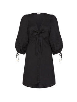 Elysian Collective Kivari Millie Mini Dress Black