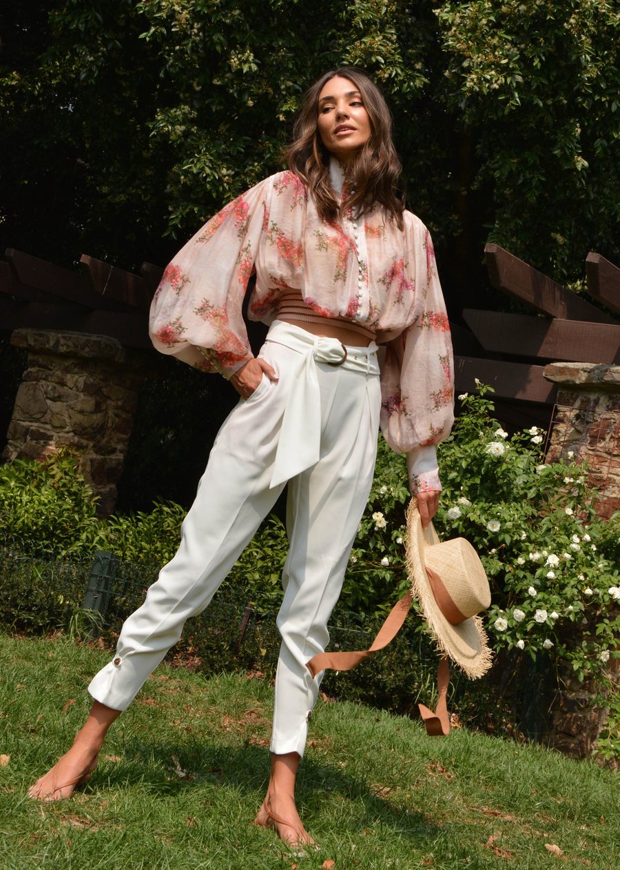 MACKENZIE MODE - Shooting Stars Pants (Winter White)