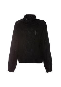 MINISTRY OF STYLE - Everlast Knit Sweater (Black)   FINAL SALE