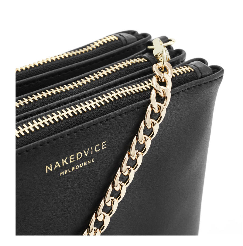 Naked Vice - THE NAOMI GOLD SIDE BAG
