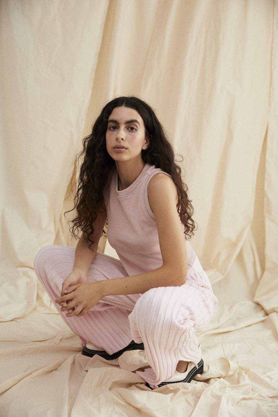 NICE MARTIN  - Forest Singlet (Pink)