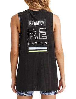 PE NATION- In Goal Tank (Black)