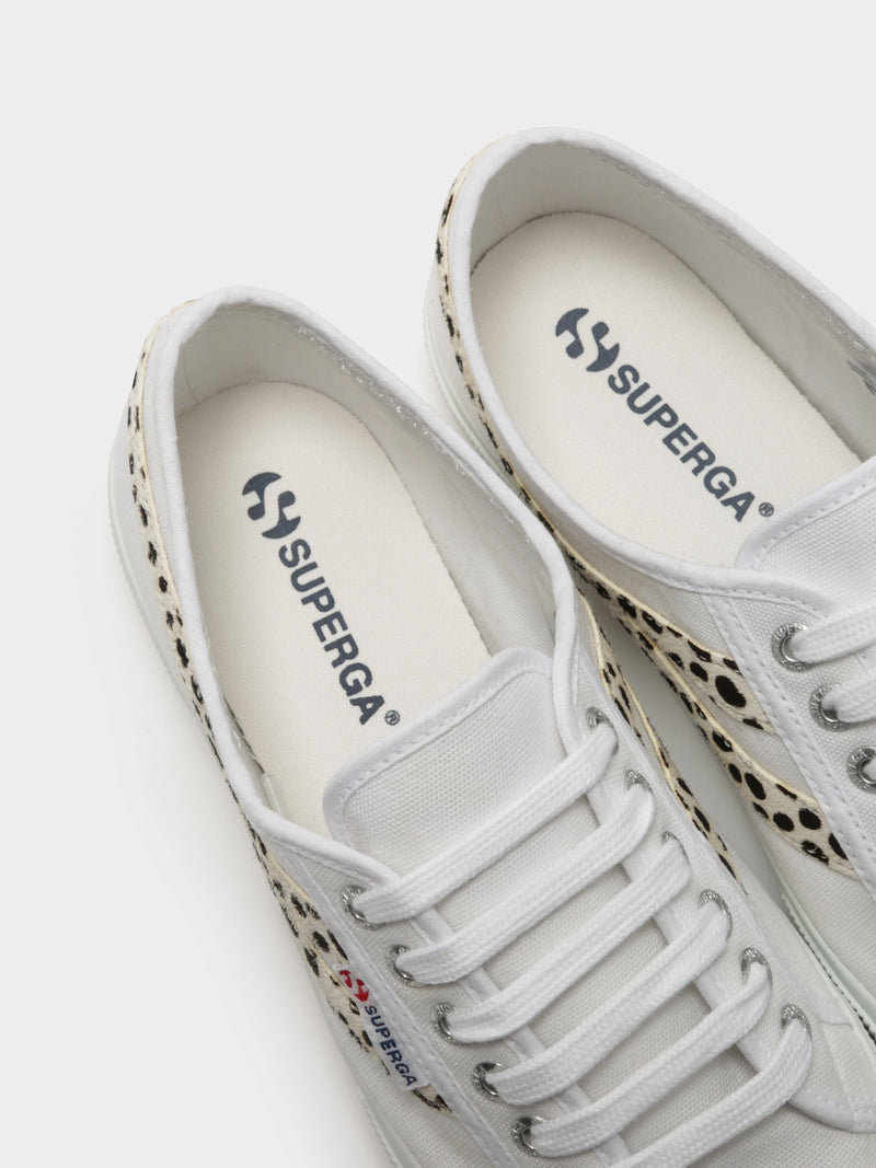 SUPERGA - Cotu Swallow Tail Calf Hair Sneakers 2953 (White Dalmatian)